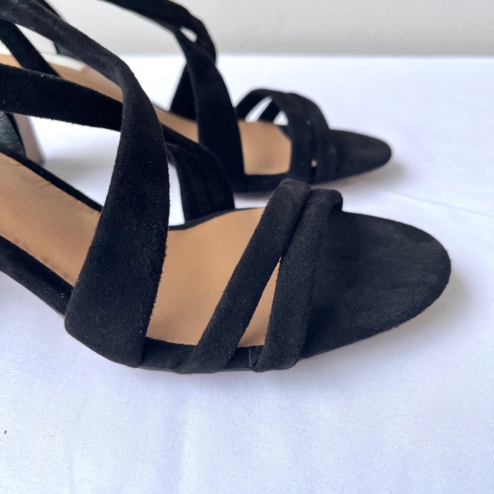 H&M | BNIB Suede Low Heel Sandals - Picture 9 of 16